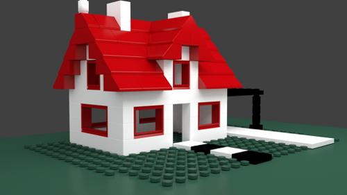 Lego Little House model 346 preview image